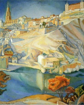 Diego Rivera Werke - Ansicht von Toledo 1912 Diego Rivera